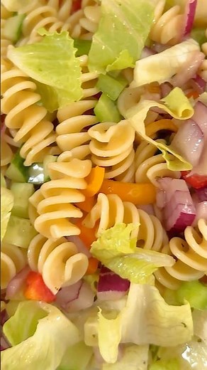 Easy Pasta Salad Recipe 🥗