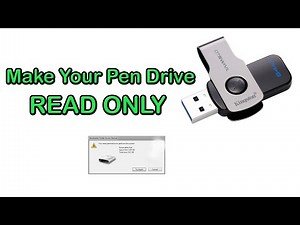 How to Make Your Pen Drive READ ONLY in Minutes