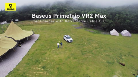 Baseus Ultra-Mini Retractable Car Charger USB C, 60W Fast Charging Car Charger with Retractable USB C Cable for iPhone 17 16 15 Pro Max, Samsung Galaxy S25 Ultra, Android, iPad, AirPods