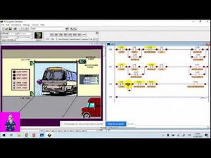 Diagrama Ladder Simulación de Puerta de Garaje | Logix Pro