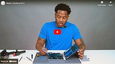 Watch the newly released Surface videos for device repair | Microsoft Community Hub