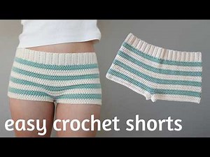 Easy Crochet Shorts Tutorial