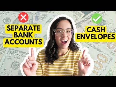 CASH ENVELOPES vs. BANK ACCOUNTS which is better for SINKING FUNDS?