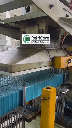 Copper Aluminum Fin Stamping Process | HVAC Heat Exchanger Manufacturing | RefriCore