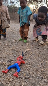 2.8M views · 21K reactions | Hadzabe Kids Having Fun with the Spider-Man Toy #hadzabetribe #fblifestyle | Anko Dayana | Facebook