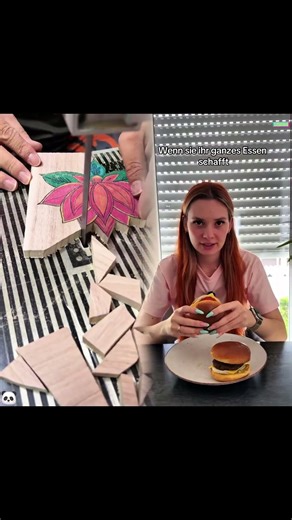 Schickt das Video jemandem, der immer die Reste essen will 😂 #viral #fy #fyp #burgeressen