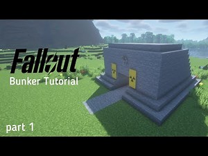 I Built A FALLOUT BUNKER! (Part 1)