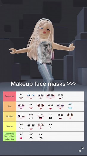 Barbie Face Mask Roblox - Ranking Barbie Faces