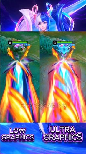 layla ulti low to ultra graphics #mlbb