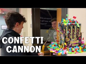 CONFETTI CANNON PRANK
