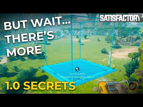 I Played Satisfactory 1.0 Early - Here are 5 Secrets I Found