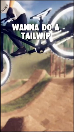how to do a tailwhip in Descenders #shorts #mtb #descenders #bike #howto #tutorial #tricks #tailwhip