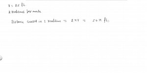 SOLVED:A Ferris wheel has a radius of 25 feet. The wheel is… | Numerade