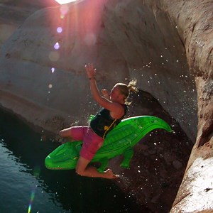 53M views · 570K reactions | Cliff Slip and Slide! 50 Feet! | Insane Stunts | Facebook