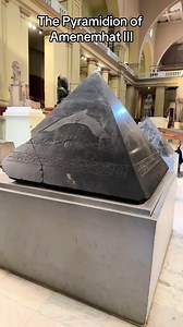 1.6K views · 63 reactions | The Pyramidion of Amenemhat III sometimes called the Benben stone translation with the help of EgyptologyLessons | Sam Mayfair | Facebook