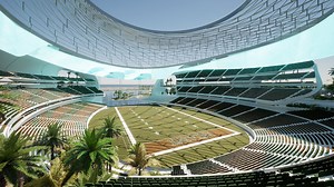 New Renderings Show Proposed UM Football Stadium at Tropical Park Site