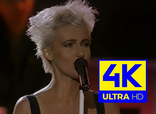 第三次补档，瑞典80年代传奇二人组罗克塞特 Roxette - Listen To Your Heart 4K 60FPS