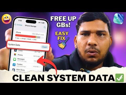 How To Clear System Data On iPhone (In Hindi)