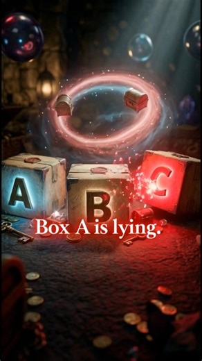 Only 1 Box is Telling the Truth! Can You Solve It? 😱🧠#shorts #box #puzzle #viral