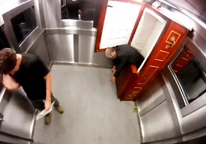 Scary Corpse Elevator Prank In Brazil!