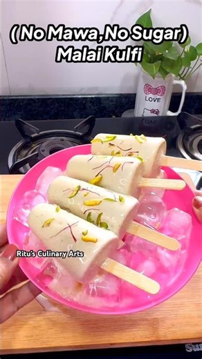 ( No Sugar) Kulfi #ritusculinaryarts