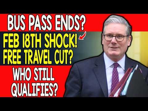 UK Free Bus Pass Changes 2026 🚍 | What Ends 18 Feb & Who Still Qualifies