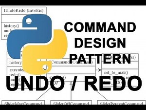 UNDO/REDO Command Pattern In Python