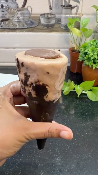 Homemade Cornetto🍦#shorts