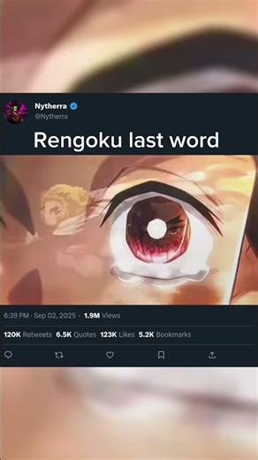 Rengoku’s Last Words 💔🔥