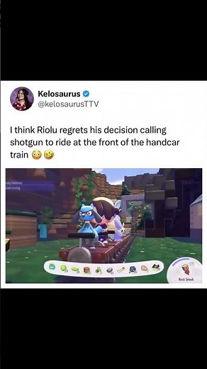 he looks petrified 😭