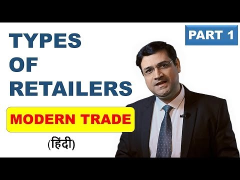 Types Of Retailers In FMCG Industry | Modern Trade Stores | Types Of Retail Stores | Retail Outlets