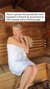 Here’s the thing👇🏻 Apps repeat random vocabulary 🦜🧙🏼‍♂️ Most Finnish resources are grammar heavy and focus on details too early on. This is what makes so many Finnish learners stuck 💁🏼‍♀️ What actually works is starting with: 🔸 spoken Finnish (yes, it’s the same Finnish still and perfectly polite) 🔸 short, useful phrases 🔸 and sentence structures you can reuse again and again. You don’t need more rules, grammar, or weird new words. You need Finnish that works in real situations 🙏🏻 If