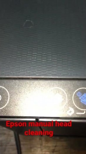 How to head cleaning Epson L3110 爱普生L3110如何手动清洗机头Cara manual membersihkan kepala Epson L3110#Short