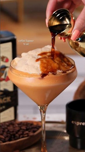 Escape the Ordinary: Frozen Coconut Espresso Martini | Mr Black Cocktail Recipe