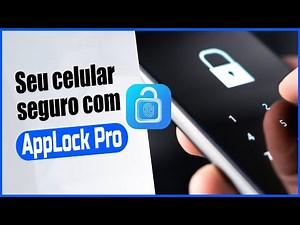 Aplicativo Bloqueio de Apps AppLock Pro no Celular Android