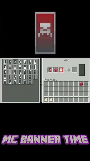 Minecraft Ghast Shield Banner Design Short - It's Banner Time!