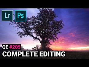 Creating a COLOURFUL HDR Landscape with Adobe Lightroom & Photoshop | QE #205