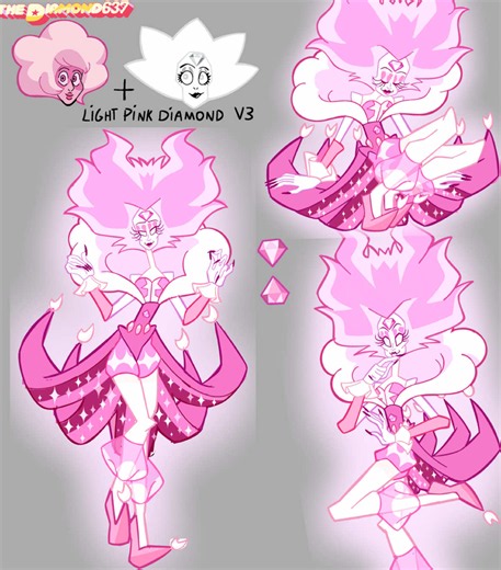 Light Pink Diamond, fusion of Pink Diamond and White Diamond #stevenuniverse #stevenuniverso #stevenuniversefusion #fanfusion #fyppppppppppppppppppppppp