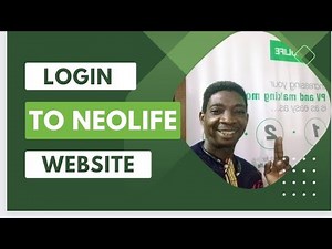 How To Login to Your NeoLife Website as A New Distributor