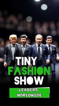 Who won the Presidential Strut? 🌎 Tiny Leaders Fashion Show