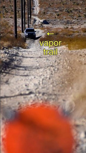 What It Looks Like to Get Hit by a Bullet (Target Cam) | Visible Bullet Vapor Trail