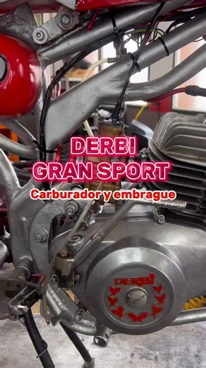 Derbi Gran Sport!! No funciona y se ahoga #moto #motor #derbi #derbigransport #motos #motoclassica