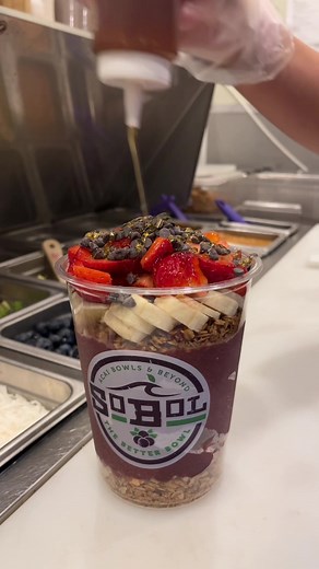 ASMR Acai Bowl Preparation: Order with Sobol RVC