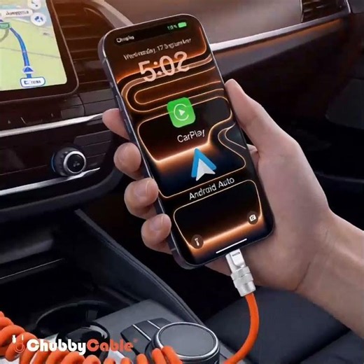 The Ultimate Car Cable? 240W Coiled Fast Charging! 🚗⚡