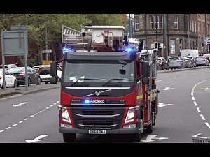 Merseyside Fire & Rescue Service / City Centres Combined Platform Ladder / Responding