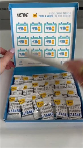 ACTIVE Washing Machine Cleaner Review Video #amazoninfluencer #amazonreview