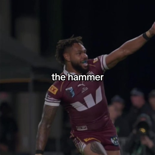 the hammer try state of origin game 1 2026 🔥🏉 #nrl #maroons #stateoforigin #hammertime #viral