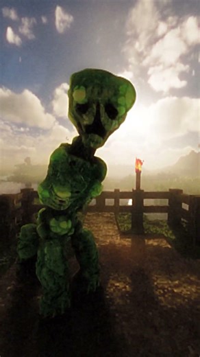 Realistic Minecraft Creeper! #minecraft #minecraftrealistic #gaming #memes #creeper