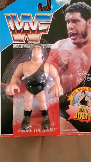 1990 WWF Hasbro Andre THE Giant Figure Mint ON Card. #andrethegiant #wwfhasbro #wwf #wwe