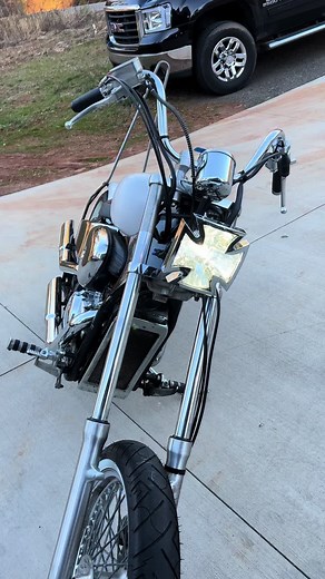 Transforming a Honda Shadow into a Chopper